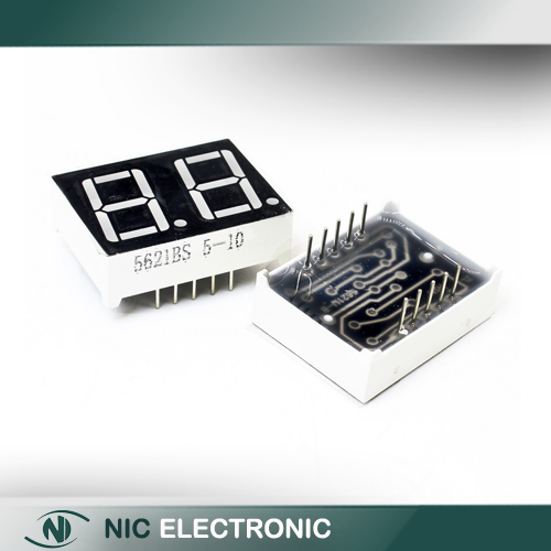 سون سگمنت CA 7-SEG 2-DIGIT 19X25 R (10PIN)