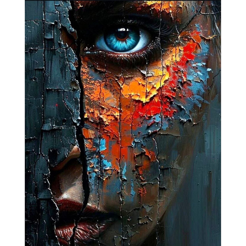تابلو نقاشی الماسی بزرگسال کد 4154