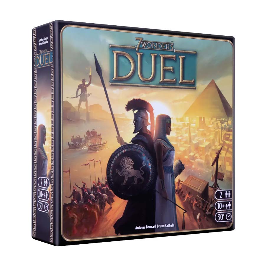 بازی دوئل عجایب هفتگانه (DUEL) | مدل دهکده بردگیم