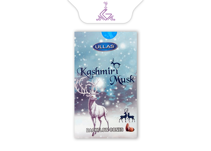عود آبشاری شرکتی مشک کشمیری Kashmiri Mushk برند اولاس ULLAS