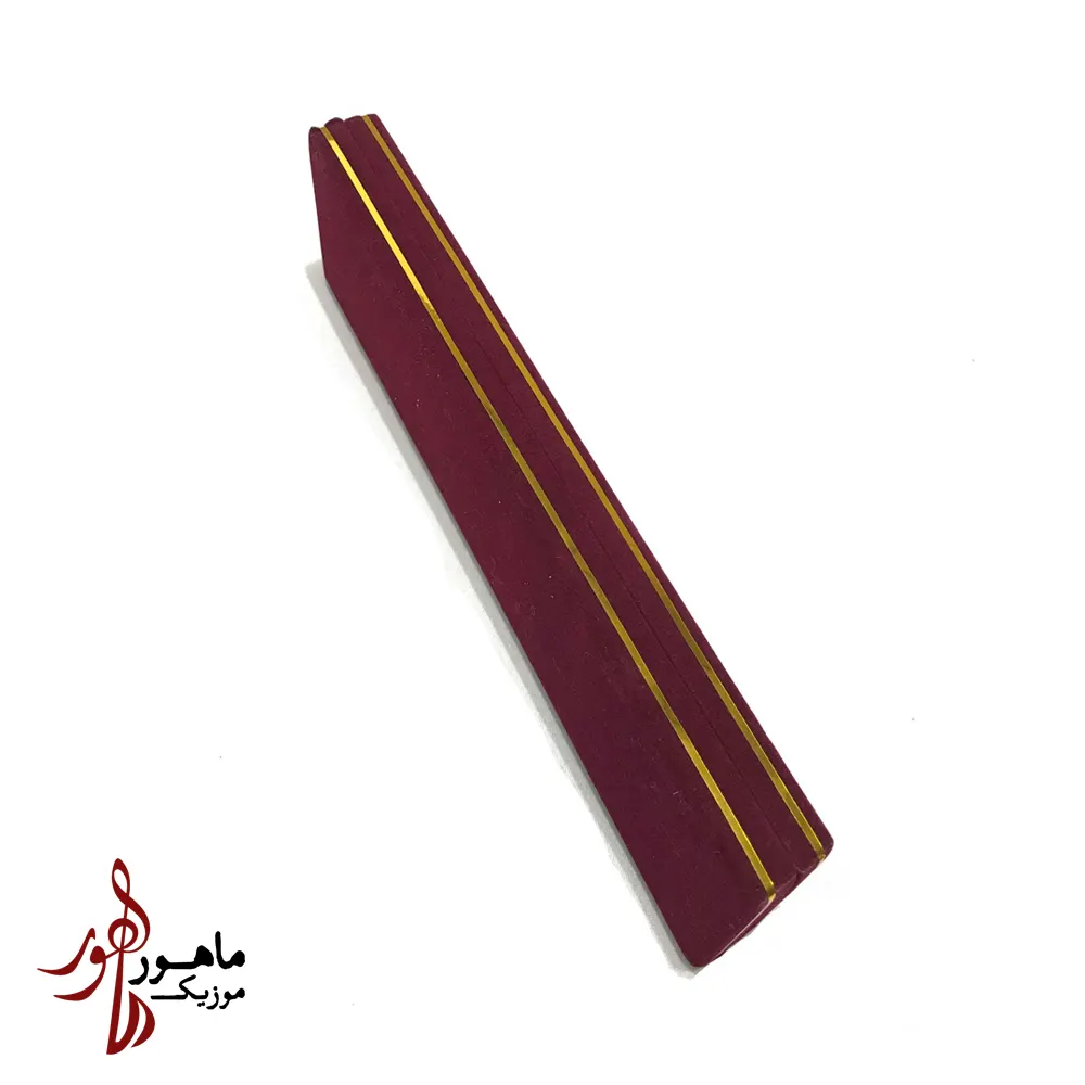 جعبه مضراب سنتور مخمل - زرشکی