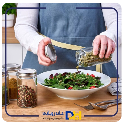 بانکه درب استیل سایز بزرگ تکی ایکیا CITRONHAJ
