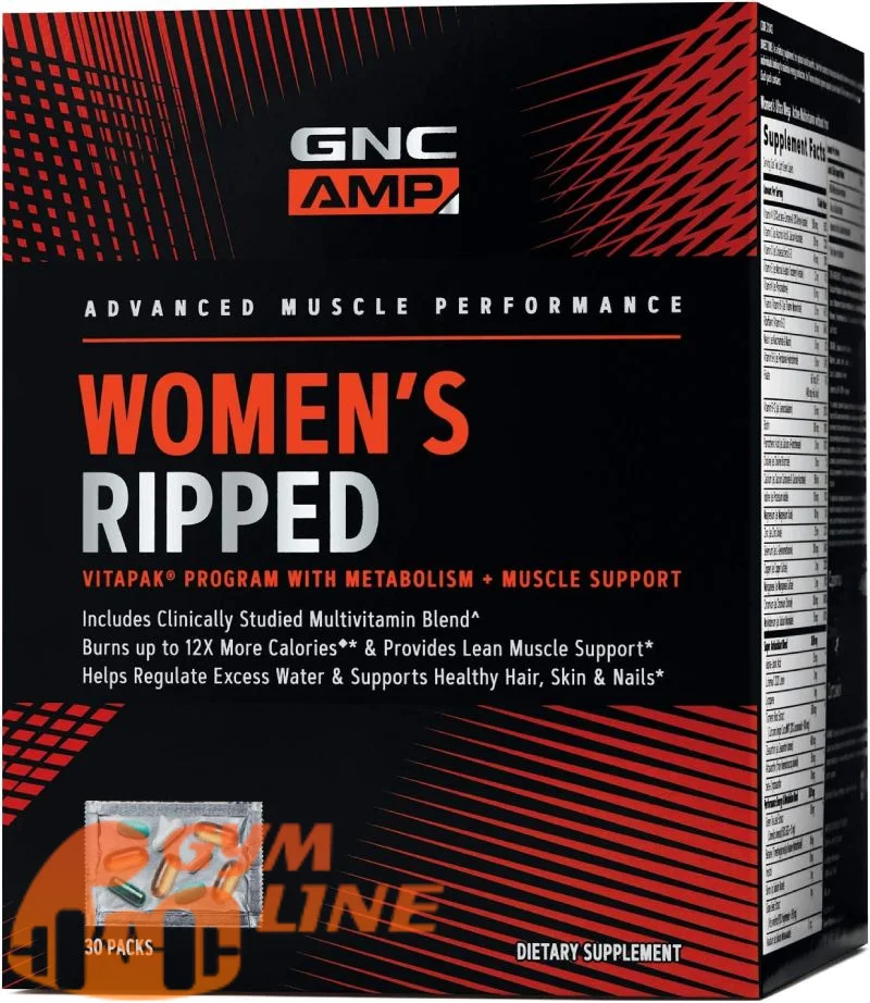 مولتی ویتامین مخصوص خانم ها جی ان سی |  Womens Ripped GNC
