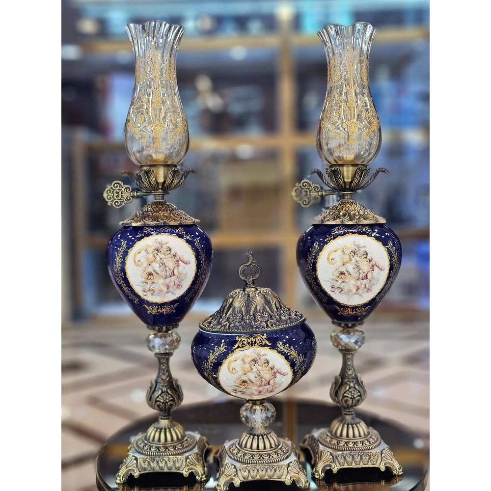 ست شمعدان کاپ فرشته | شمعدان جدید کد 336