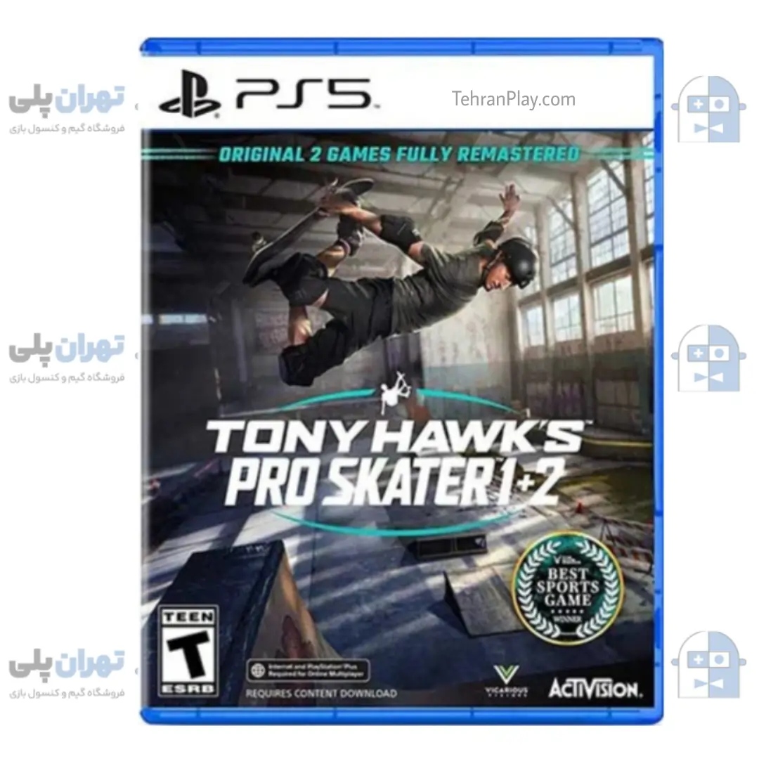 بازی TonyHawk’s Pro Skater 1+2 برای PS5