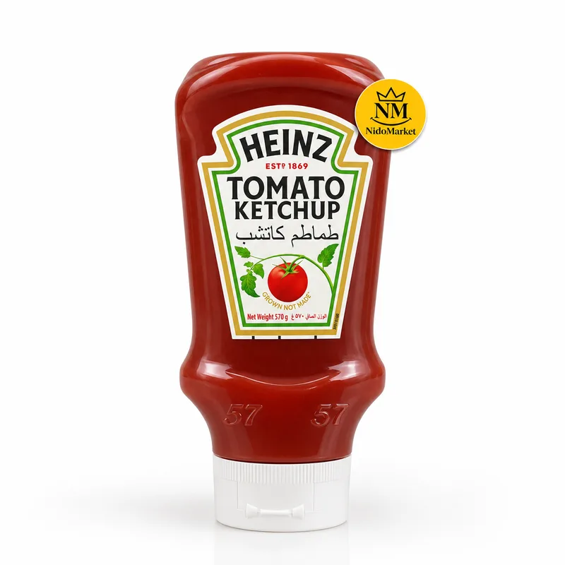 سس کچاپ گوجه فرنگی هاینز Heinz Tomato Ketchup - وزن 570 گرم