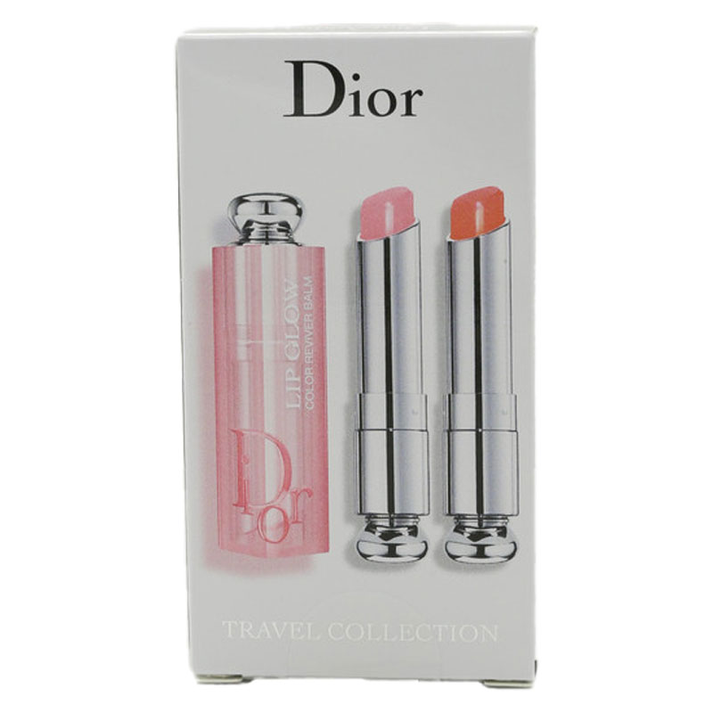 ست لیپ بالم دو عددی دیور (Dior) مدل Addict Lip Glow - آبرسان و حجم‌دهنده ملایم