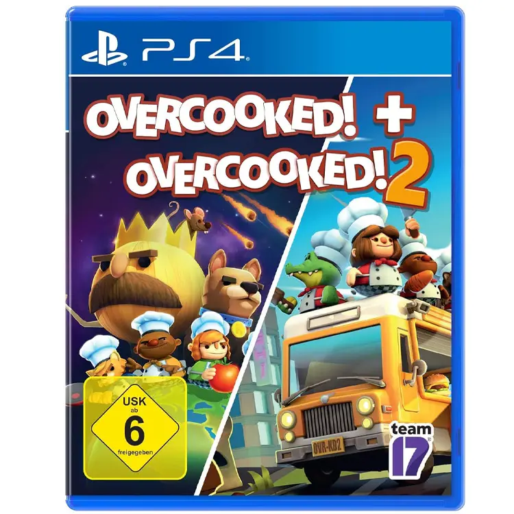 بازی Overcooked! Special Edition + Overcooked! 2 برای ps4