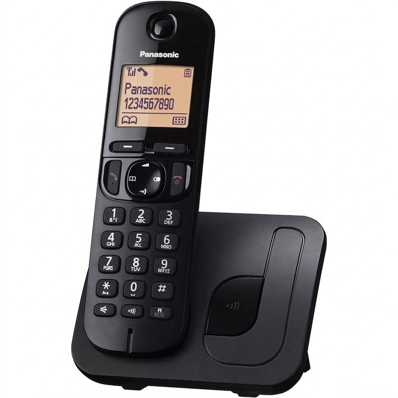 تلفن بی‌سیم پاناسونیک مدل KX-TGC210 - مشکی