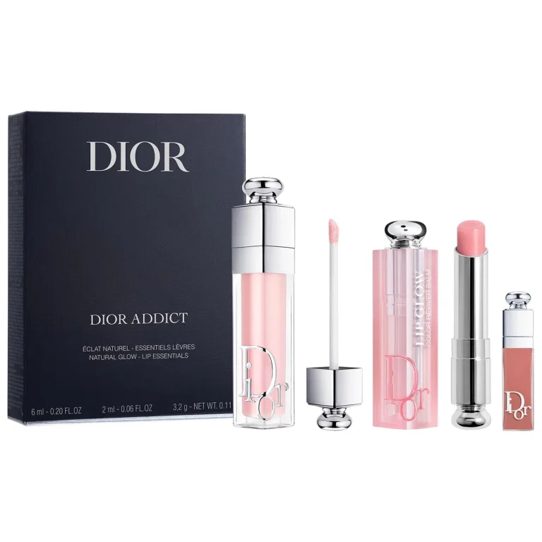 ست بالم لب و برق لب دیور ادیکت (Dior Addict Natural Glow Set)