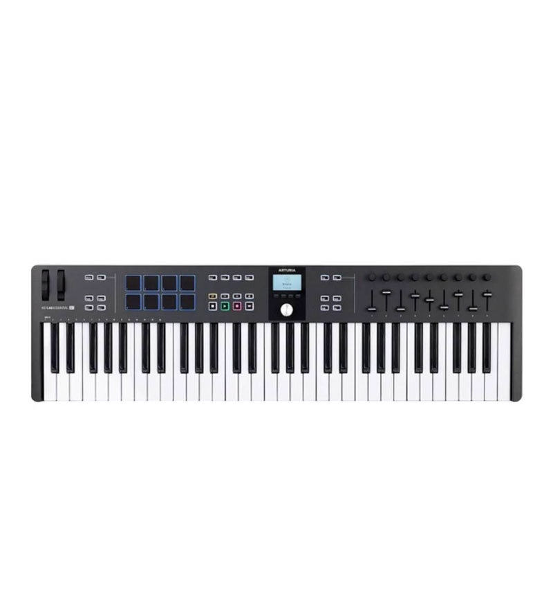 میدی کنترلر Arturia Keylab Essential 61 Mk3 Black