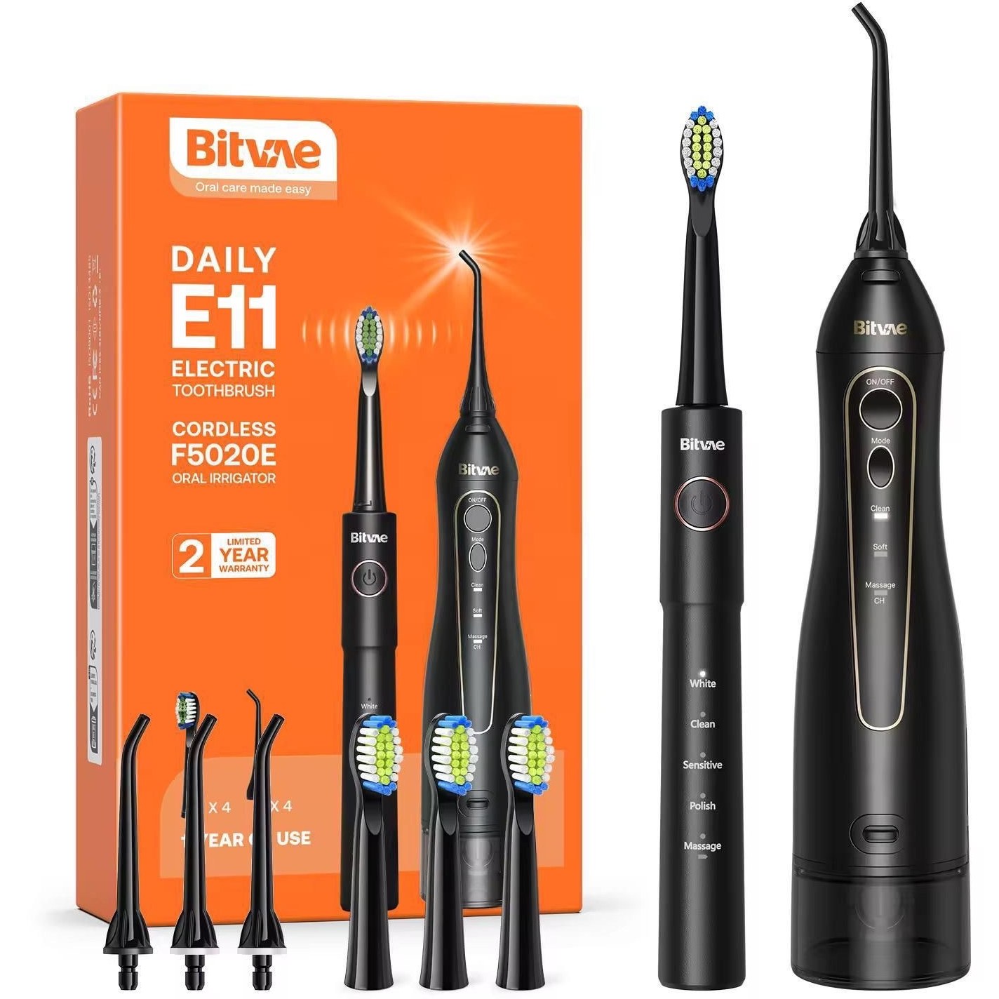 مسواک برقی و واترجت bitvae E11+F5020E
