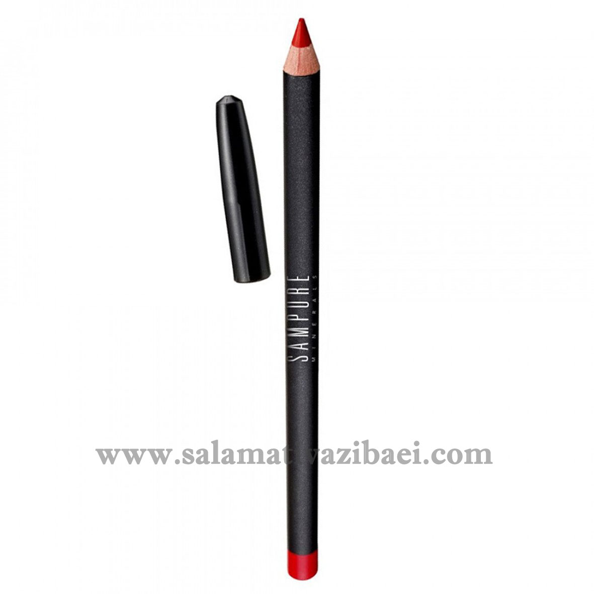 مداد لب کلاسیک مینرال و ارگانیک سمپیور انگلستان-SAMPURE-CLASSIC LIP LINER LUCIOUS RED شماره 150