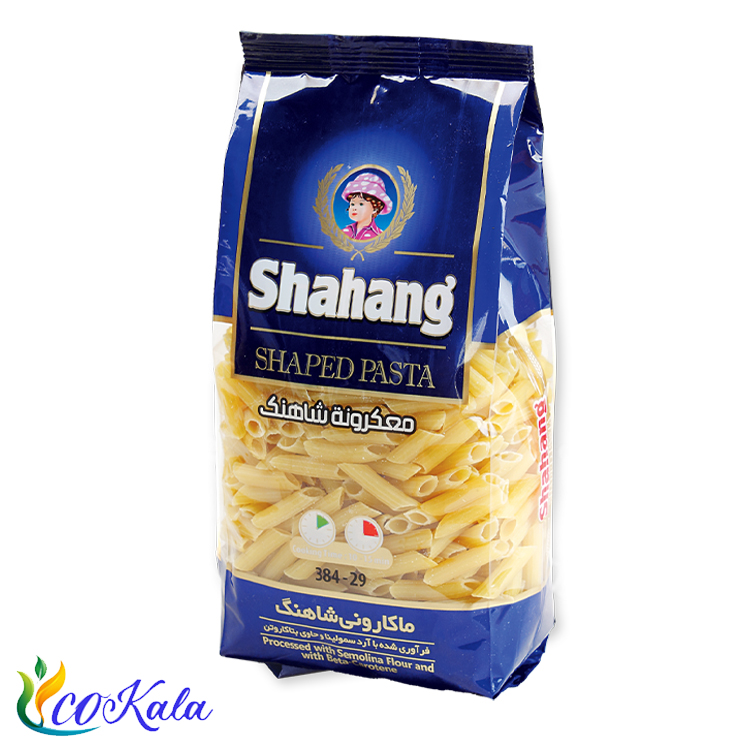 ماکارونی شکلی (فرم پنه) شاهنگ 400گرم