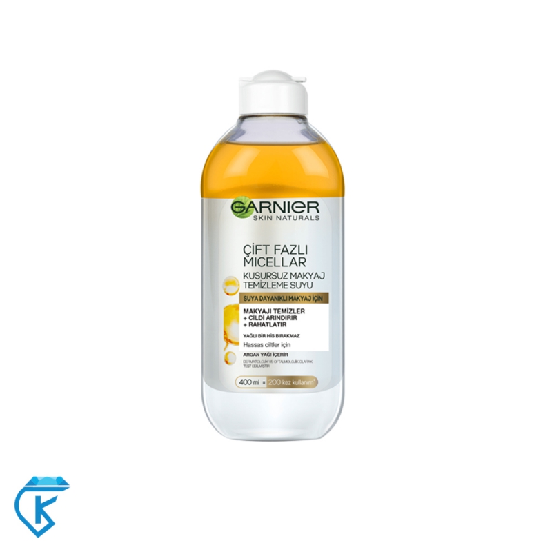 پاک کننده آرایش صورت گارنیر مدل آرگان 400 میل GARNIER Micellar