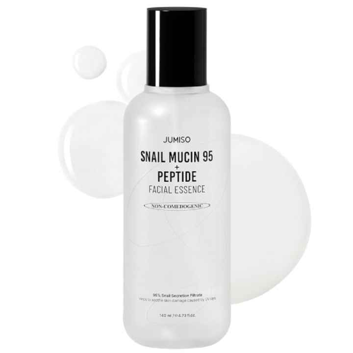 اسنس حلزون و پپتاید جومیسو | آبرسان و ترمیم‌کننده قوی پوست Jumiso Snail Mucin + Peptide Essence