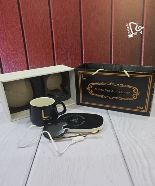 ماگ سرامیکی حرارتی لاکی جعبه کادویی