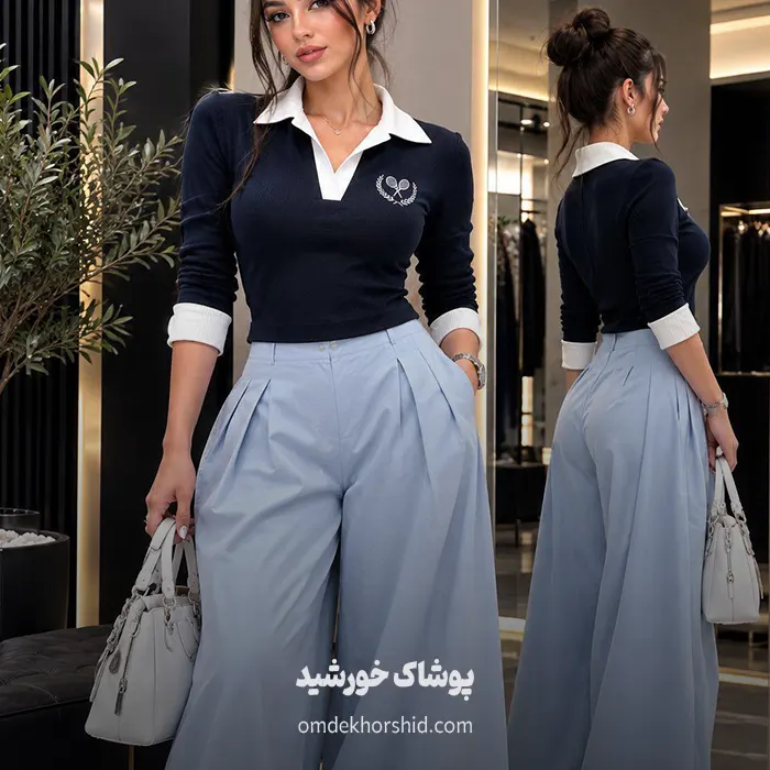 بلوز آستین بلند تنیس - پک 12 تایی
