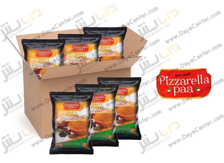 ادویه کاری پیزارلا پا کارتن 25 عددی