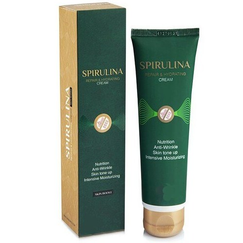 کرم آبرسان و ترمیم کننده اسپیرولینا Spirulina Cream