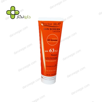 کرم ضد آفتاب SPF63 دکتر ژیلا مناسب پوست های چرب