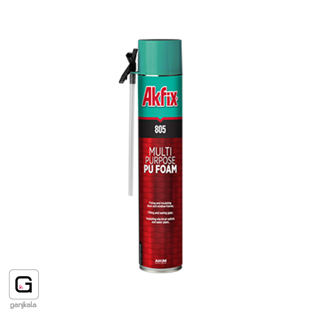 اسپری فوم 850 گرم 805 آکفیکس Akfix