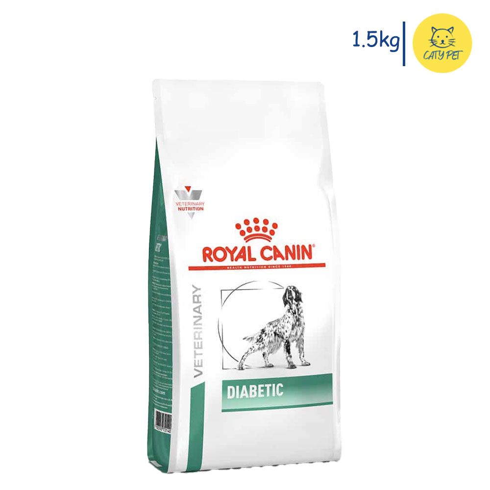 غذای خشک سگ رویال کنین دیابتیک مشکلات دیابتی Diabetic وزن 1.5 کیلوگرم