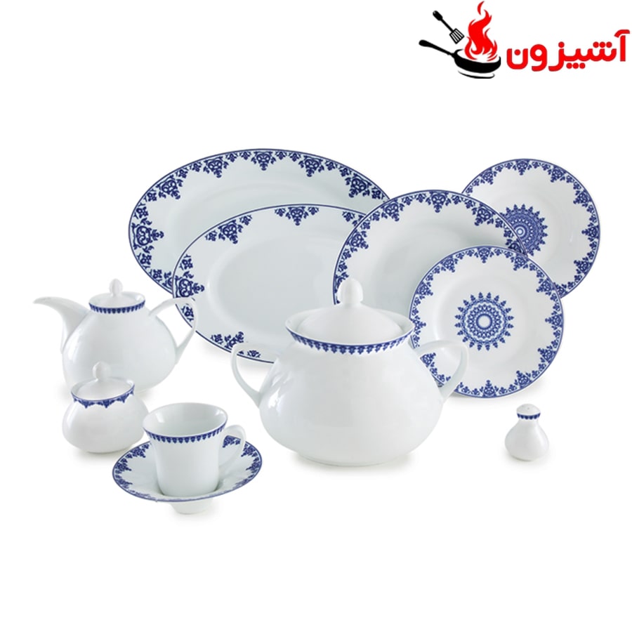 سرویس 108 پارچه 12 نفره طرح سمرقند