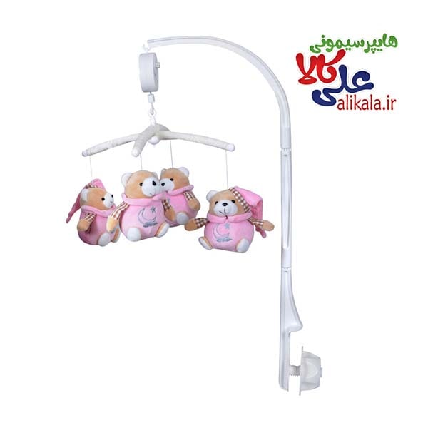 آویز تخت کودک پلیشی گیگلس طرح خرس GiGGLES DO64