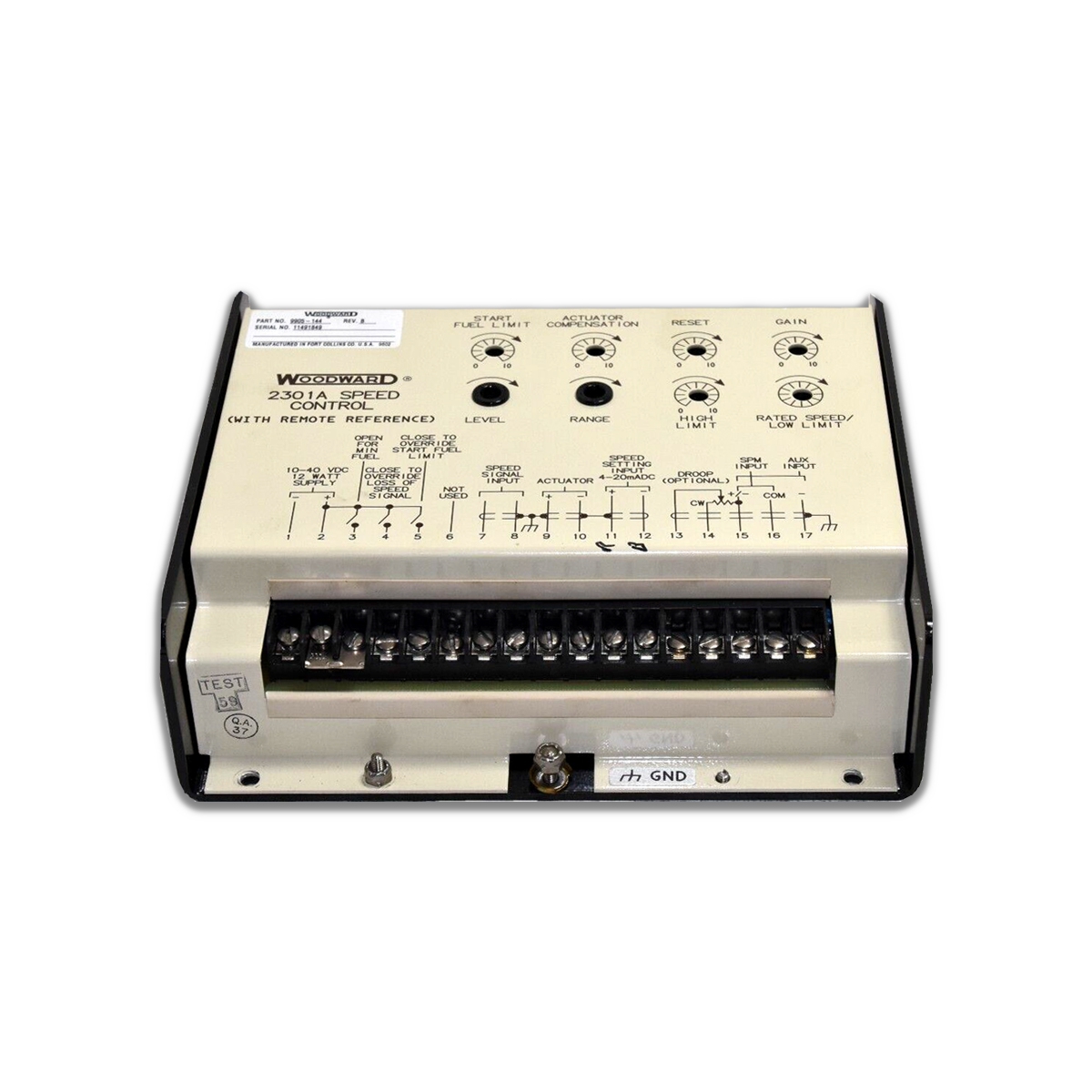 گاورنر Woodward 2301A - گاورنر وودوارد 144-9905