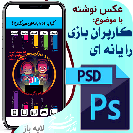 عکس نوشته کاربران بازی رایانه ای