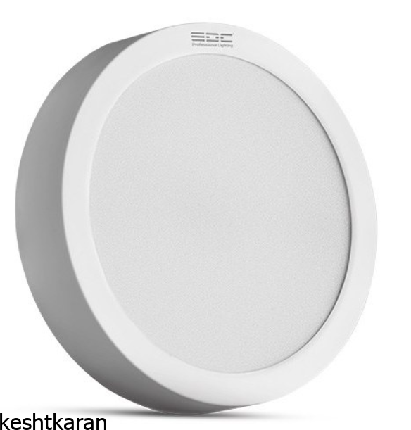 چراغ سقفی روکار دیکو گرد 15 وات EDC