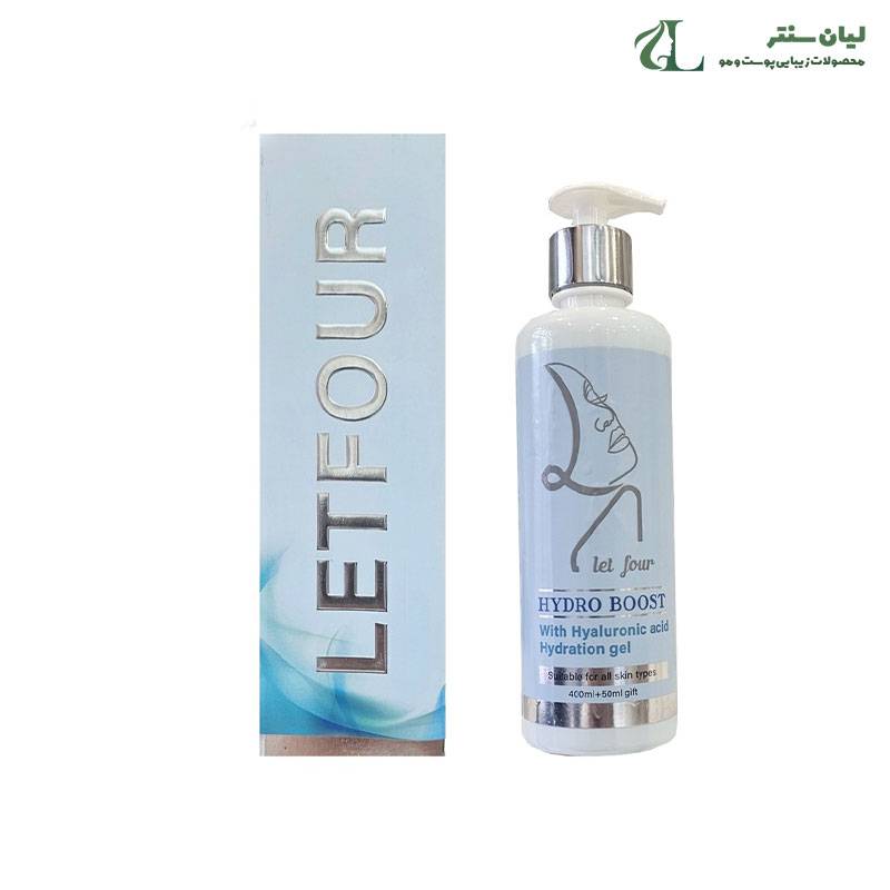 ژل آبرسان لتفور Letfour مدل هیدروبوست حجم 450 میلی لیتر