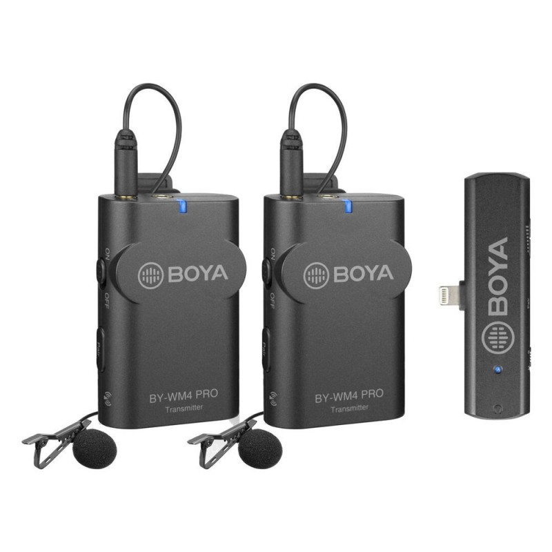 میکروفون بویا مدل BOYA BY-WM4 Pro K4 با 18 ماه گارانتی بویا ایران