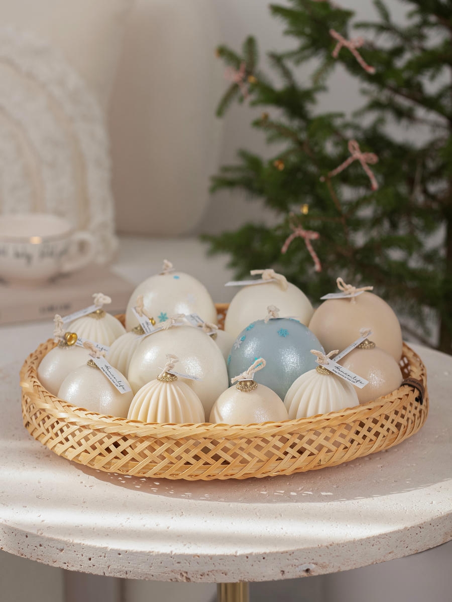 شمع گوی کریسمس
