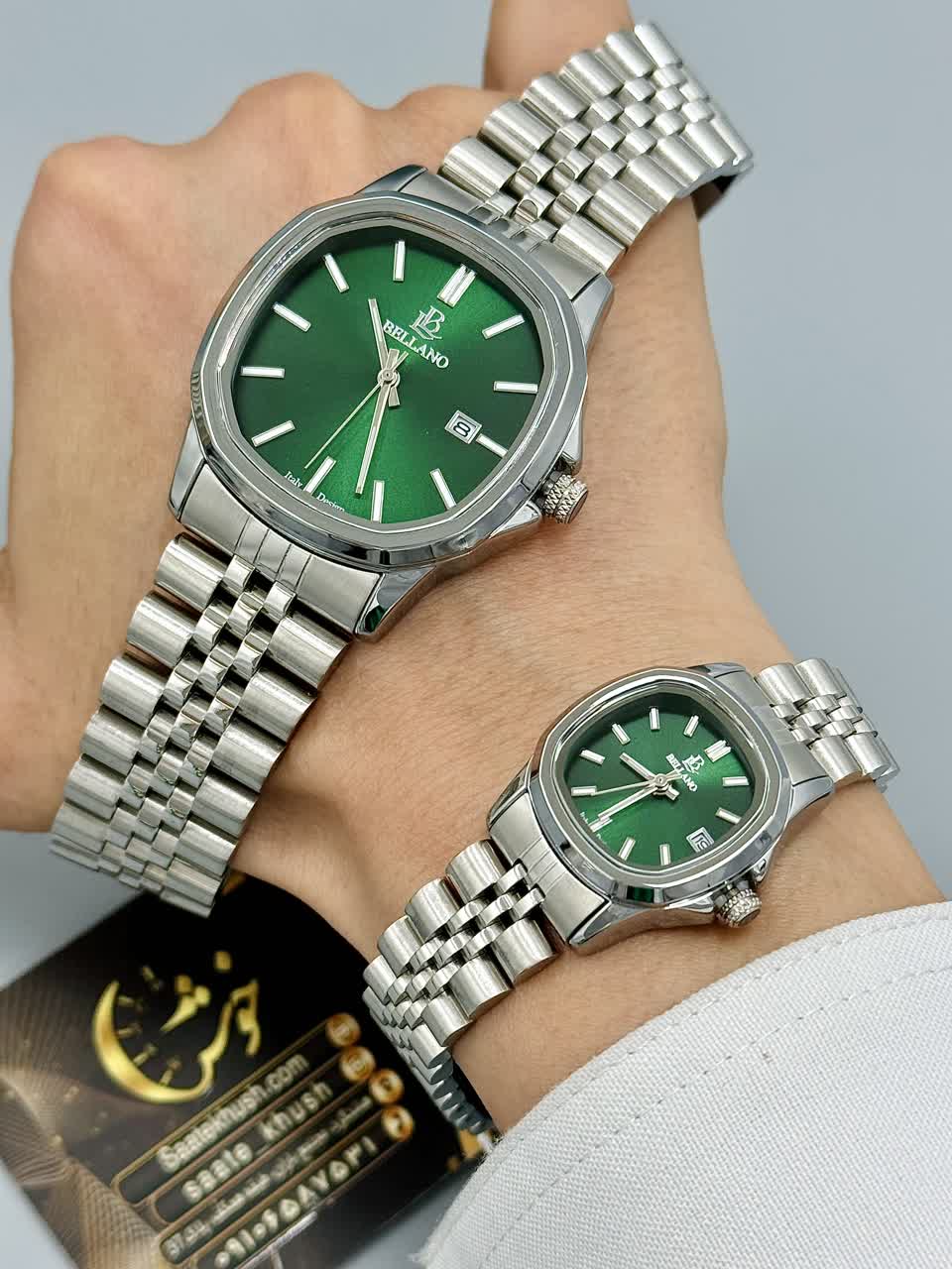 ساعت مچی اورجینال ست بلانو مدل BELLANO 6106G-6106L-3
