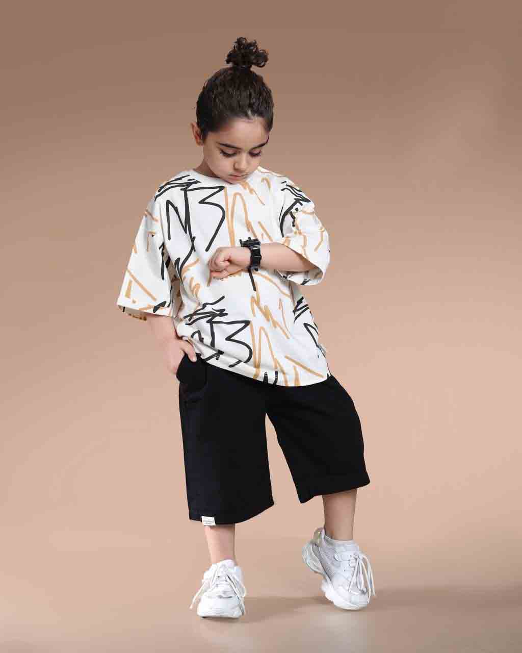تیشرت وشلوارک کتان CRAYZY