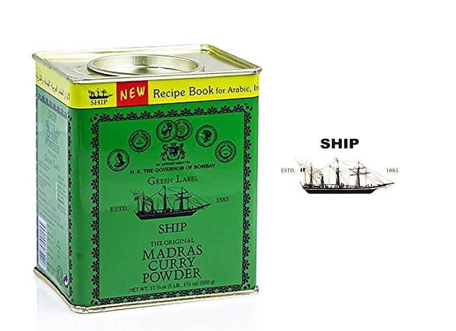 ادویه کاری مدراس هندی شیپ 500 گرم