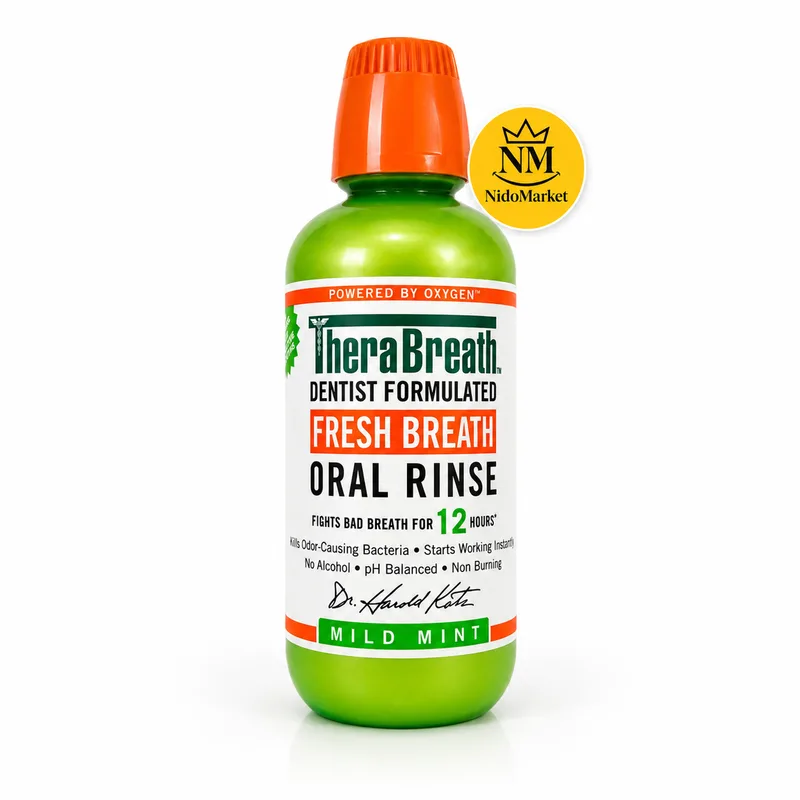 دهان شویه ترابرس مدل Fresh Breath Mild Mint