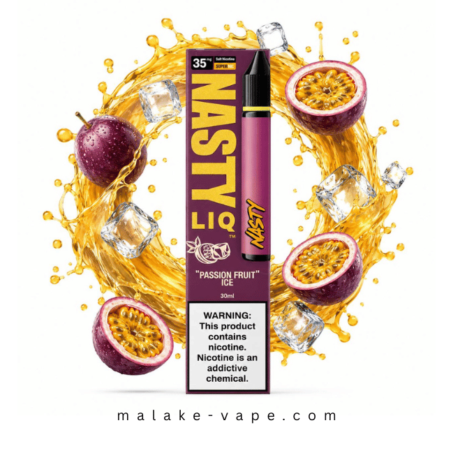 سالت پشن فروت یخ نستی passion fruit ice salt nasty