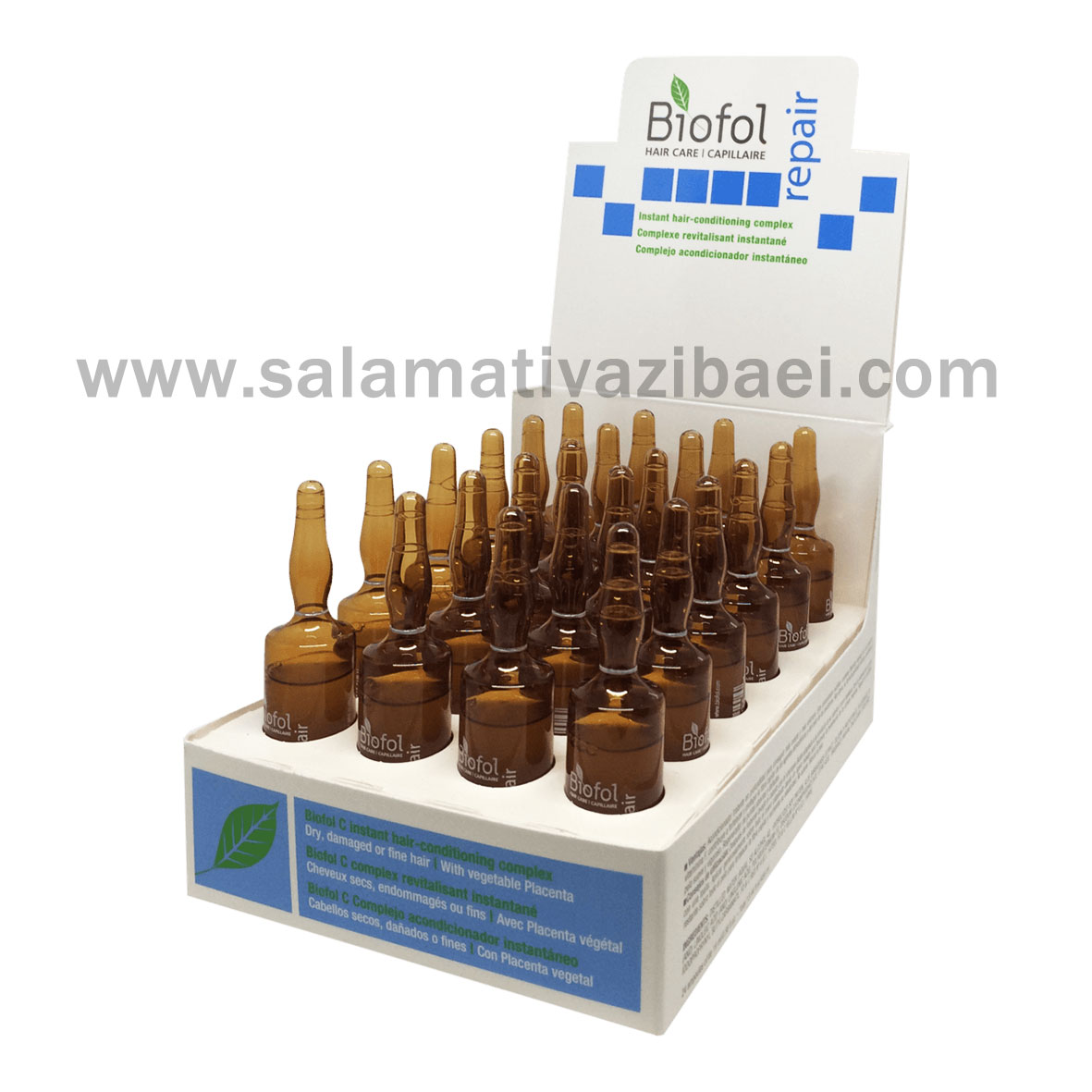 سرم آبرسان مو سی کمپلکس پکیج 24 عددی بایوفل کانادا - BIOFOL