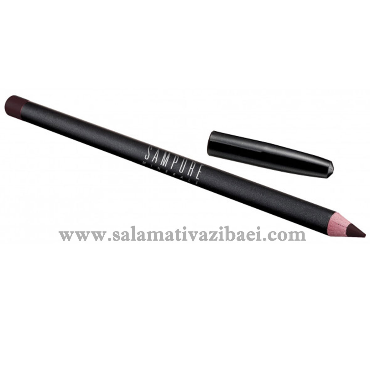 مداد چشم مینرال و ارگانیک سمپیور انگلستان-SAMPURE-DARK BROWN EYELINER شماره 105