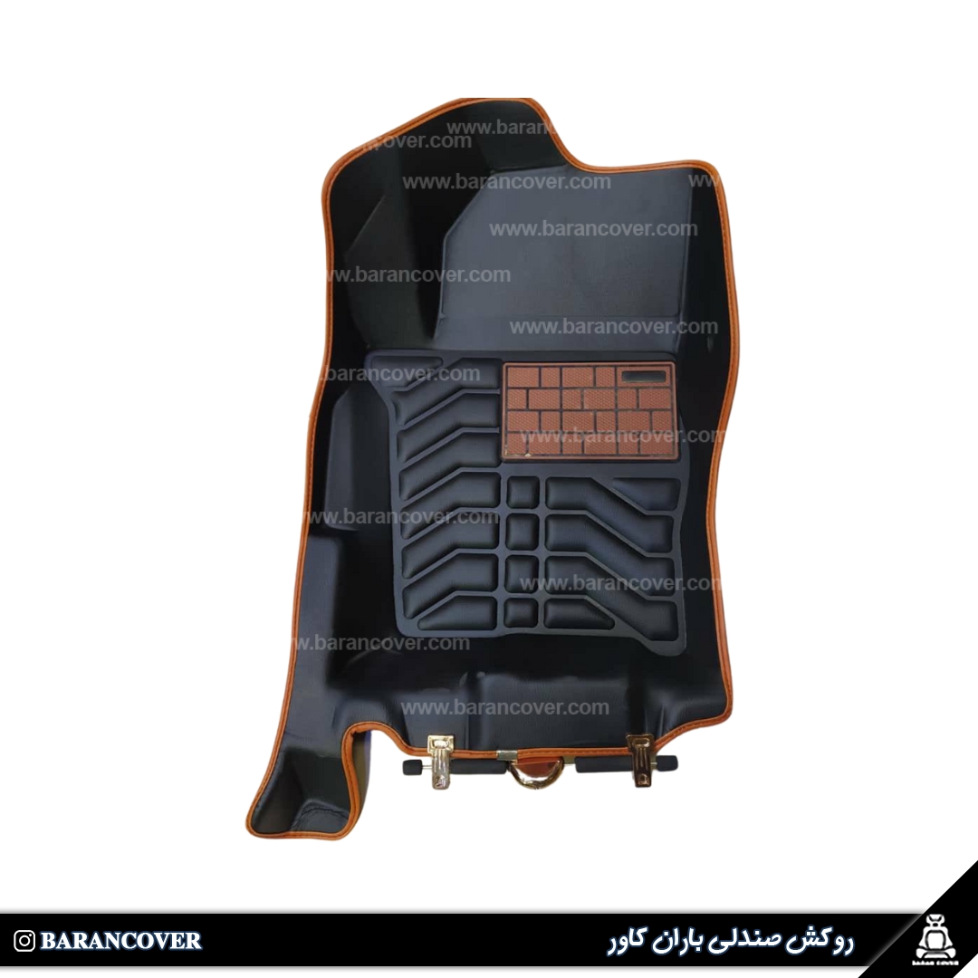 کفی 5 بعدی ام و ام mvm x22  مشکی نوار مارون