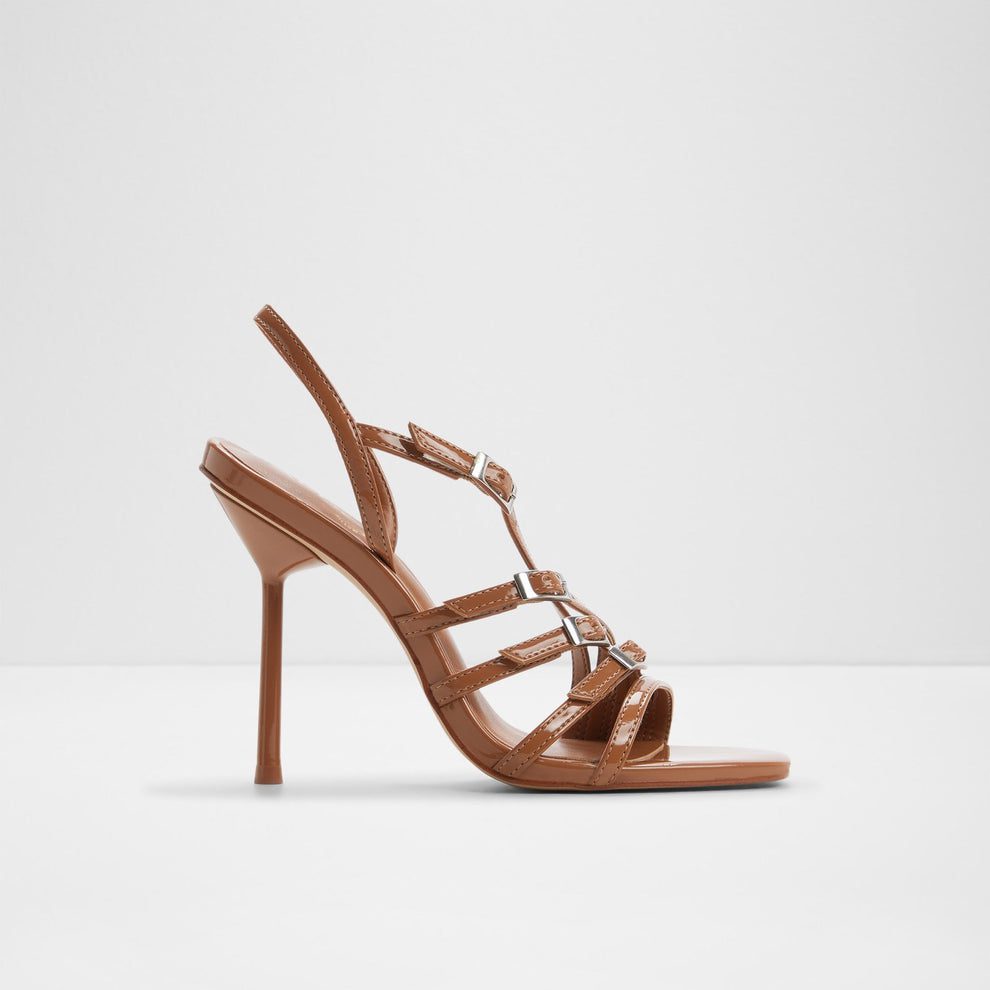 صندل پاشنه‌دار زنانه قهوه‌ای آلدو XARA – ALDO