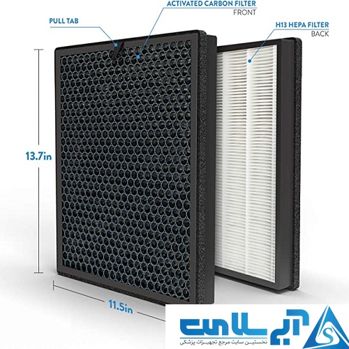 فیلتر کربن فعال و پیش فیلتر اکیومد مدل RG200