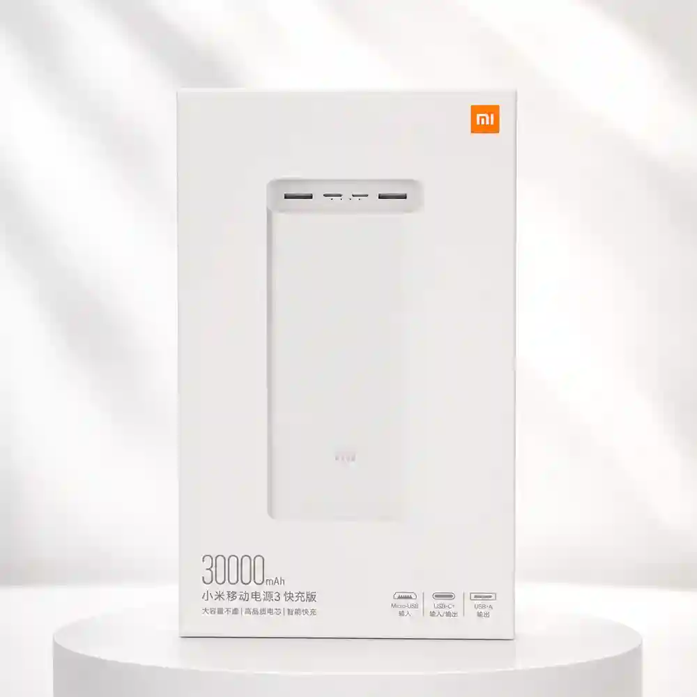پاوربانک30000میلی آمپر شیائومی (Xiaomi) مدل PB3018ZM