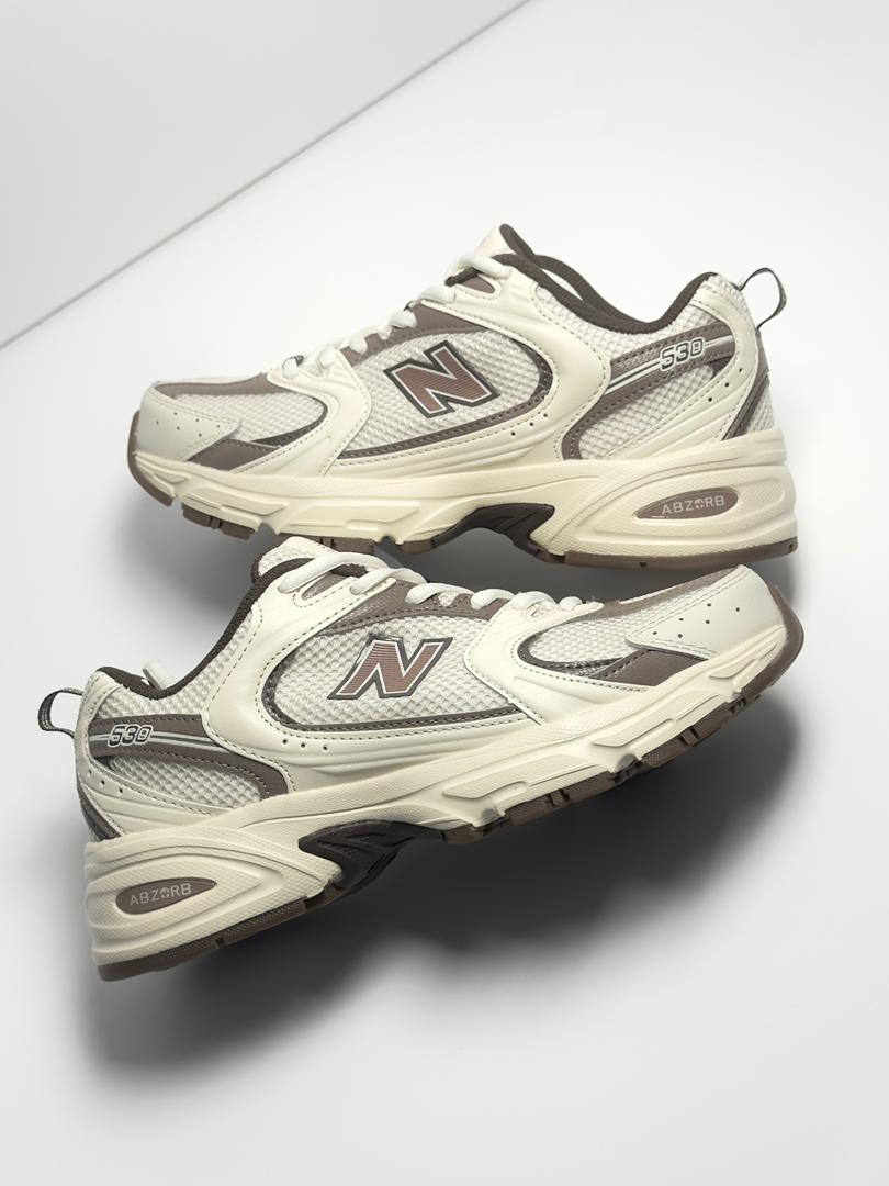 کفش نیوبالانس 530 کرم قهوه ای New Balance 530