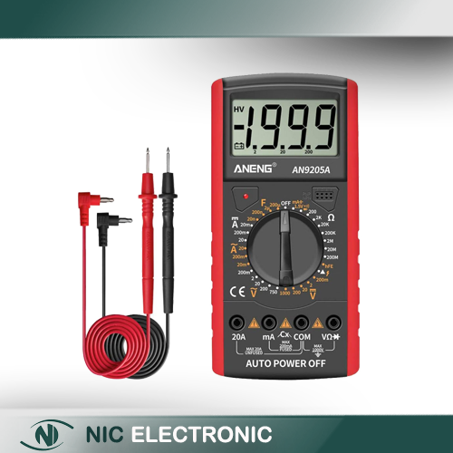 مولتی متر دیجیتال ANENG مدل +AN9205A