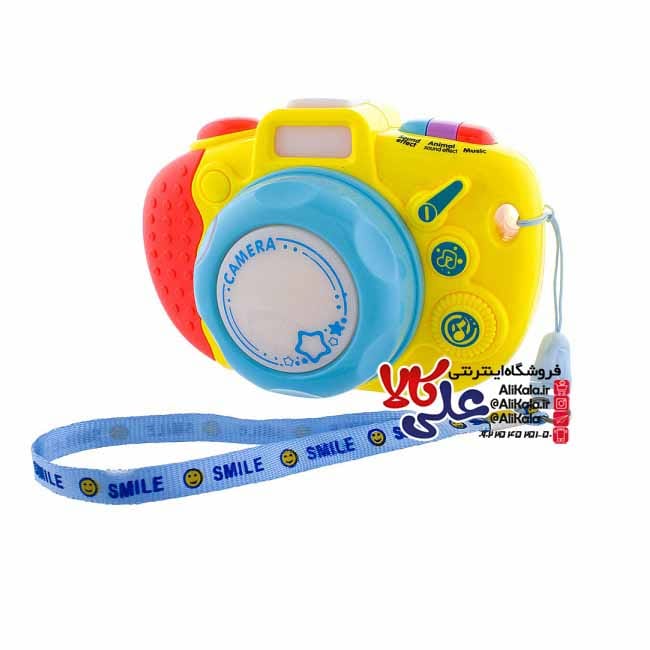 اسباب بازی آموزشی دوربین موزیکال عکاسی مدل Mini Camera