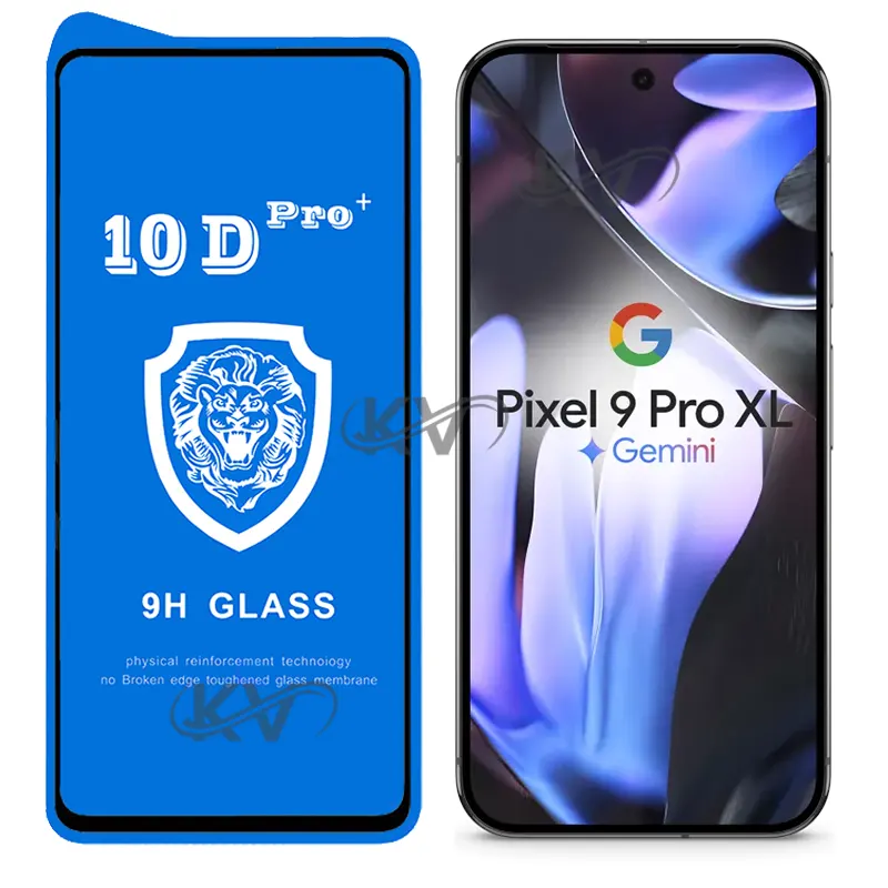 گلس محافظ فول +10D Pro گوشی Pixel 9 Pro XL